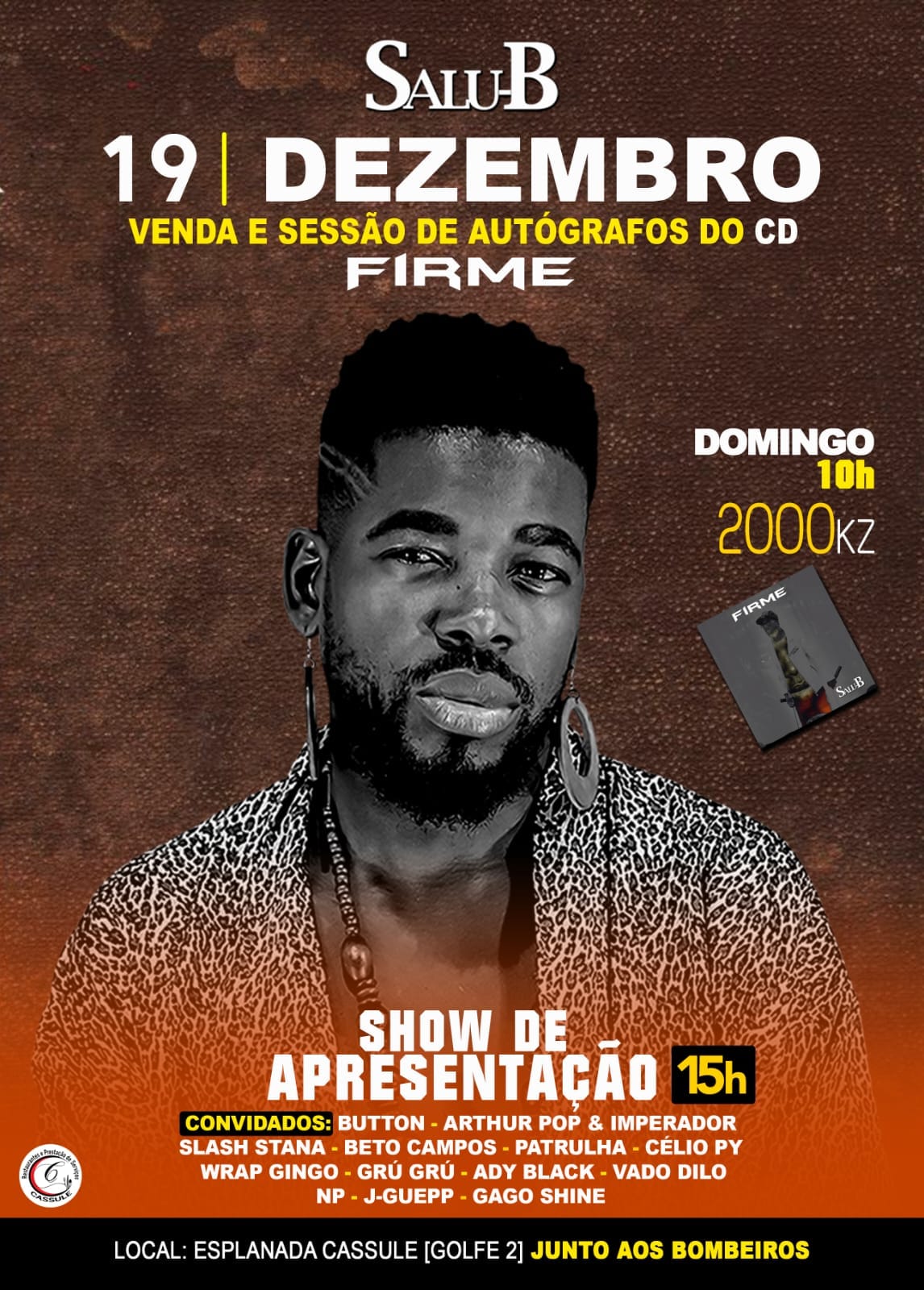 Venda e sessão de autógrafos do CD 
