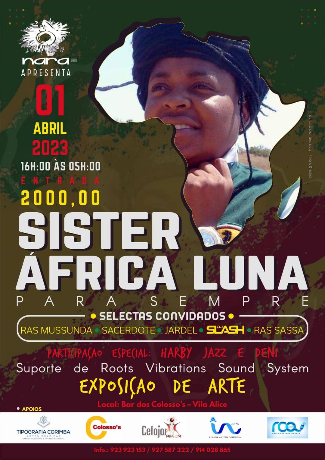 Sister África Luna Para Sempre